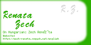 renata zech business card